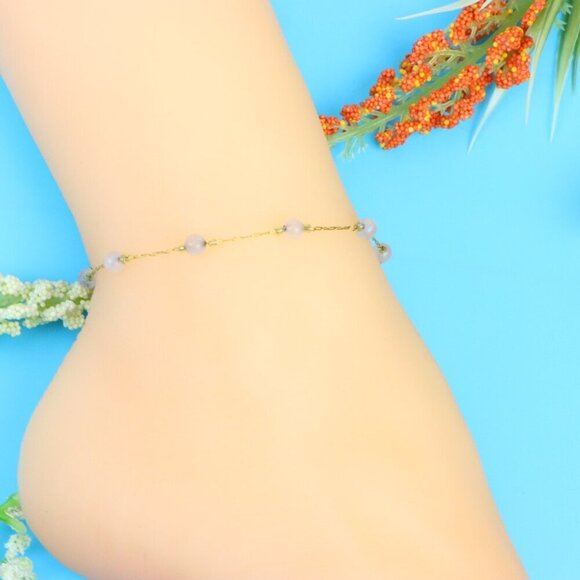 Elegant Handmade Anklet – Perfect for Women & Girls | Ideal Gift Option, DYC1646 - Picture 2 of 10